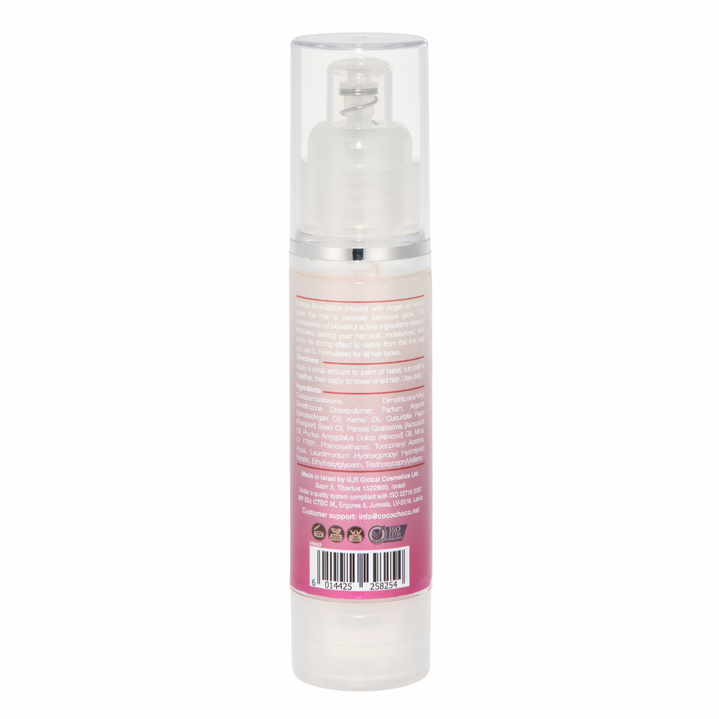 cherry hair serum cocochoco ingredients detail