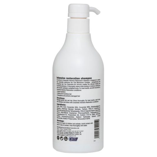 Shampoo solfato libero di restauro in ceramide intensiva 500 ml | Cocochoco®