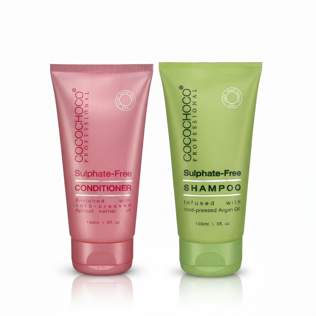 Impostare shampoo e condizionatore senza solfati idratante 2x 150ml | Cocochoco®