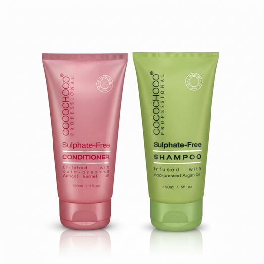 Impostare shampoo e condizionatore senza solfati idratante 2x 150ml | Cocochoco®