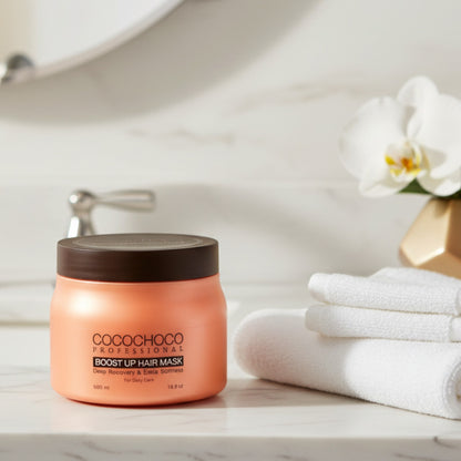 Maschera per capelli per ulteriore morbidezza e volume 500 ml | Cocochoco®
