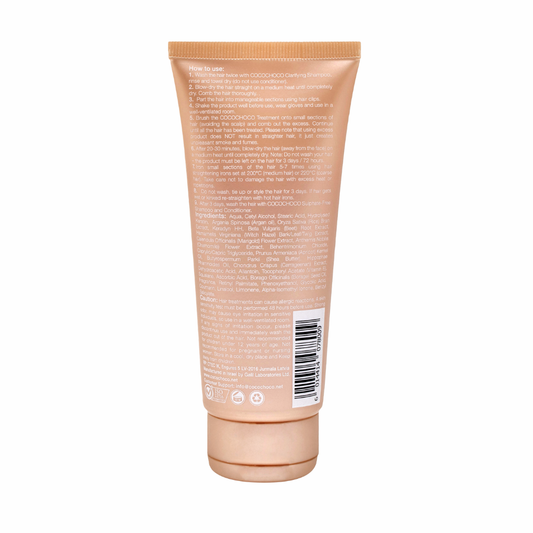 Trattamento dei capelli originale di cheratina brasiliana 100 ml - per capelli scuri / spessi | Cocochoco®