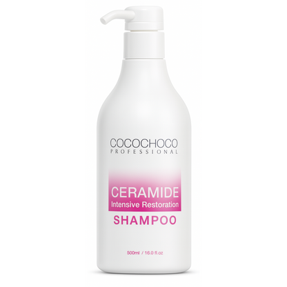 Imposta shampoo e condizionatore di solfato libero di restauro in ceramide intensiva 2x 500 ml | Cocochoco®