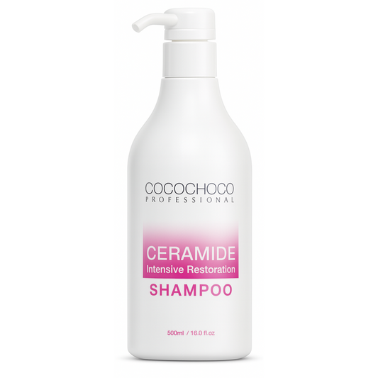 Shampoo solfato libero di restauro in ceramide intensiva 500 ml | Cocochoco®