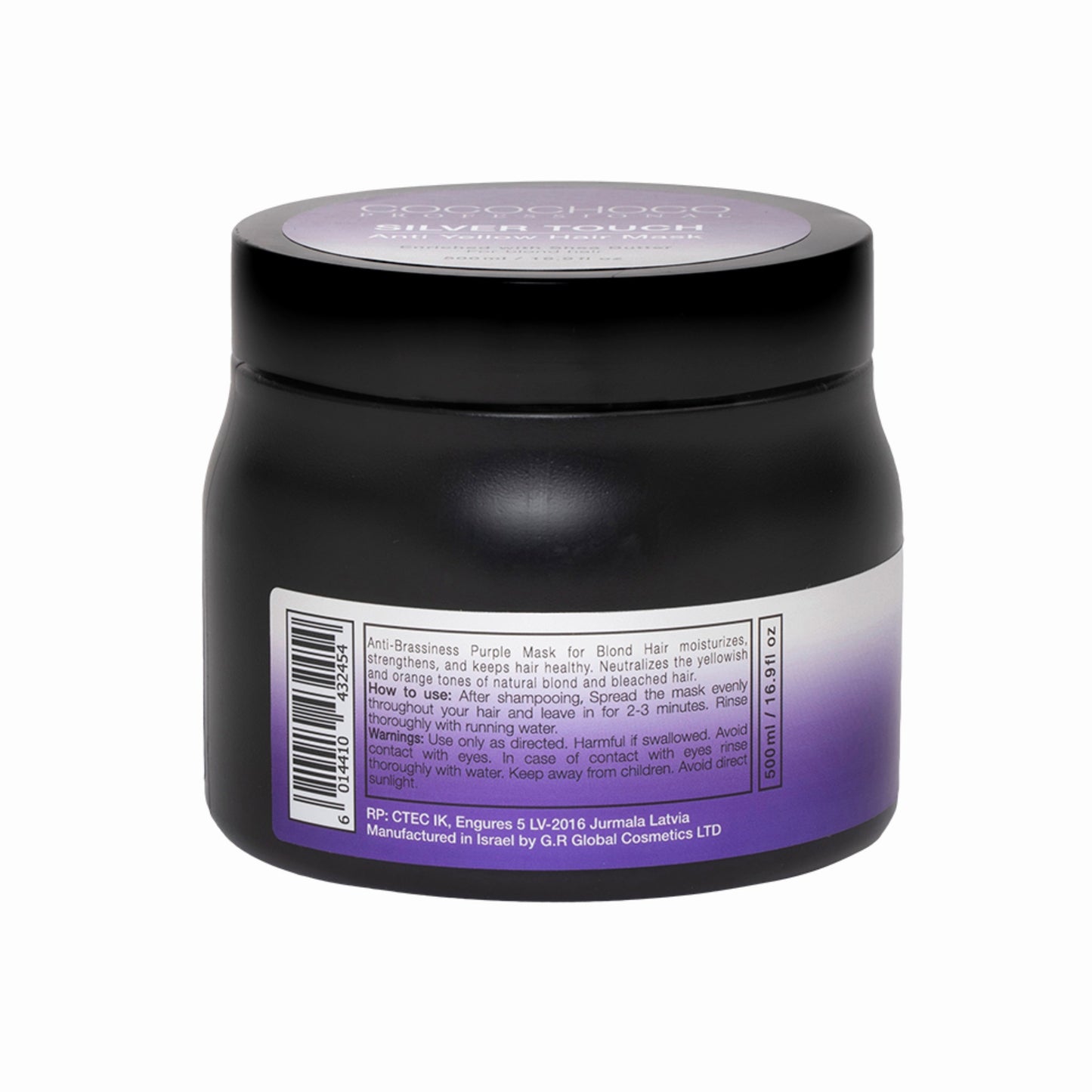 Maschera anti -giallo - toni gialli neutralizzanti e idratazione 500 ml | Cocochoco®
