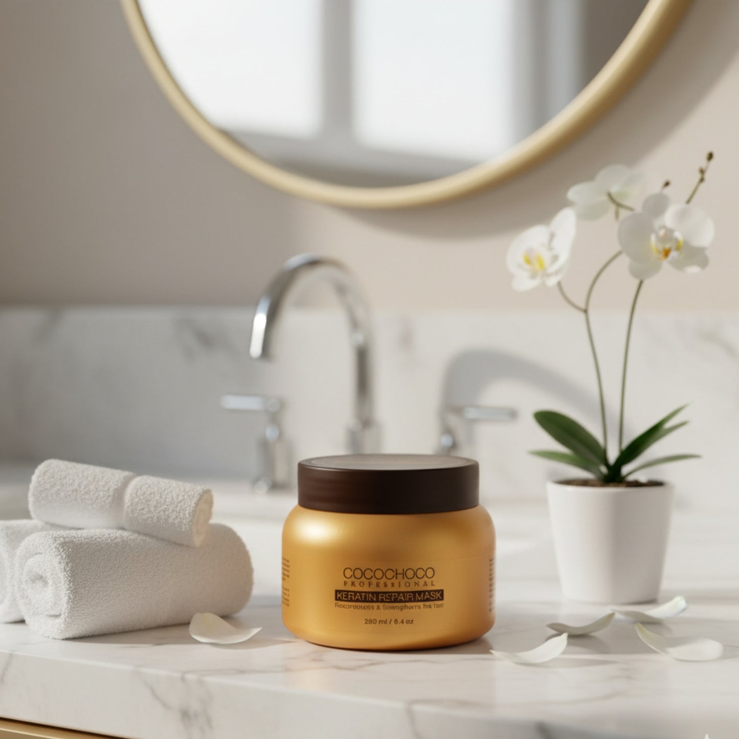 Maschera per capelli cheratina per idratazione e rigenerazione 250 ml | Cocochoco®