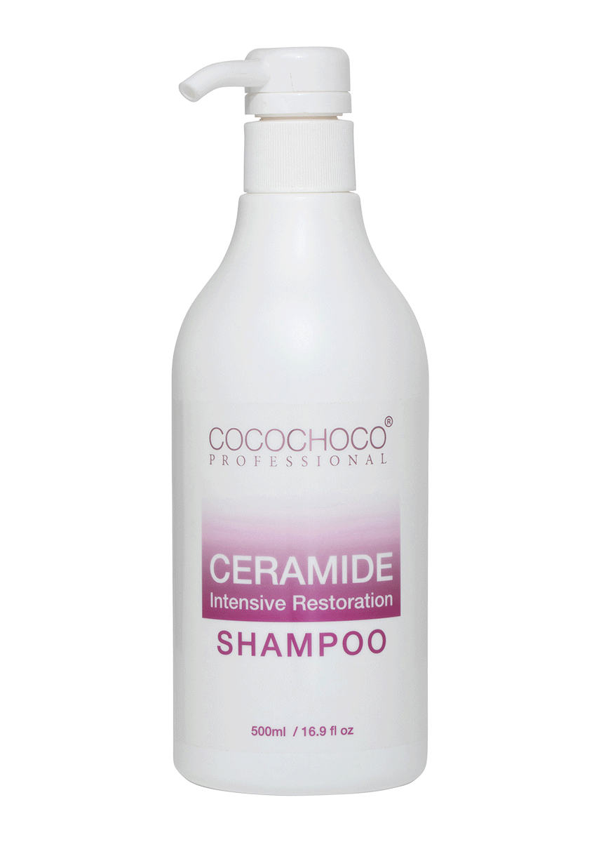 Shampoo solfato libero di restauro in ceramide intensiva 500 ml | Cocochoco®