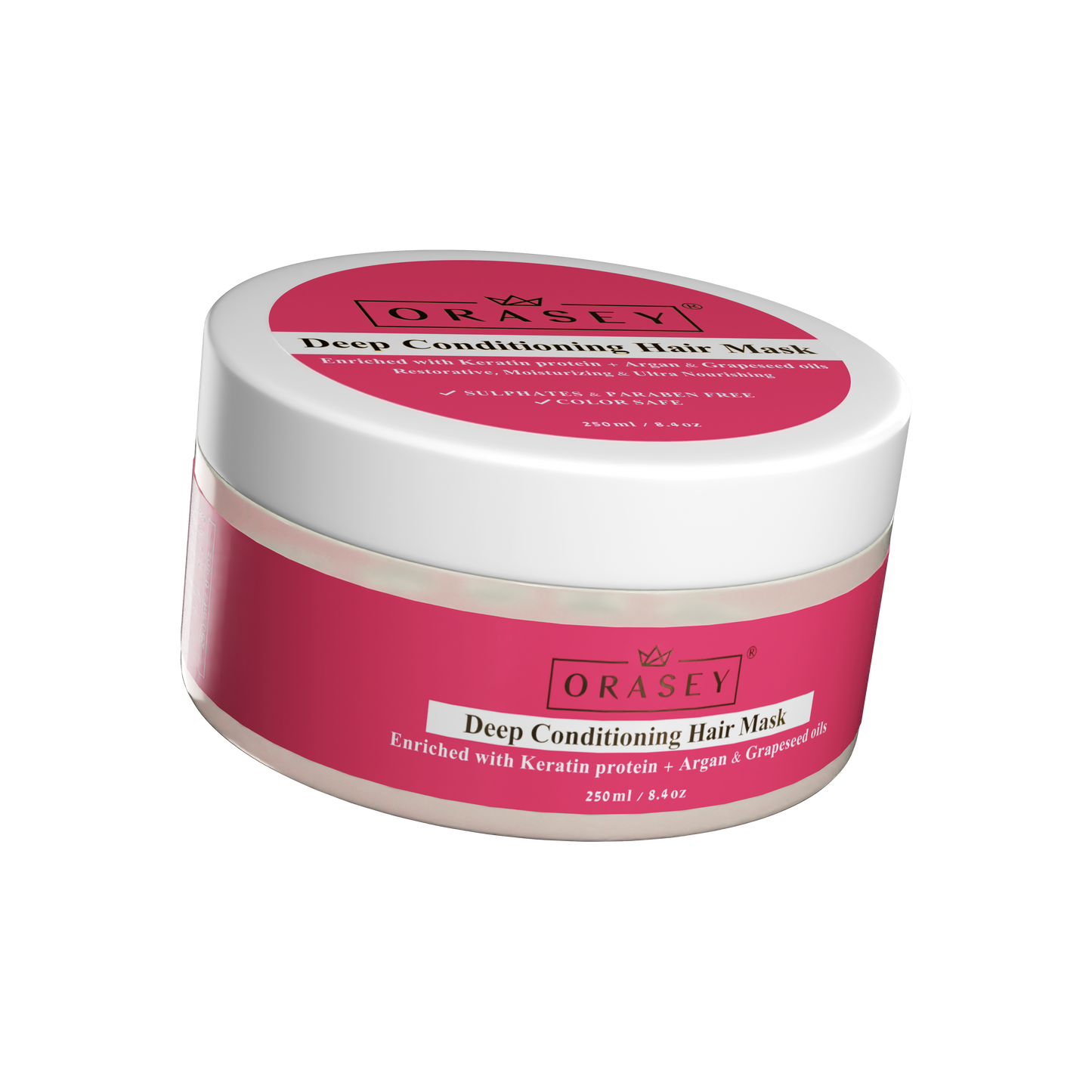 Orasey maschera per capelli rigenerante profonda 250 ml - tre estratti di oli (Copia)