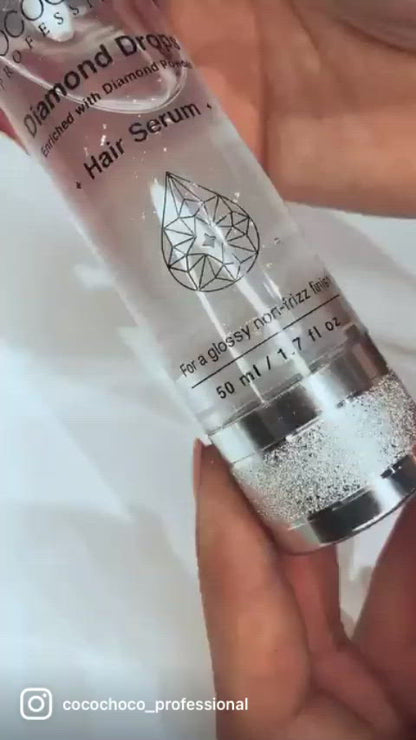 Siero di capelli per rigenerazione e protezione - Diamond Shine istantanee gocce 50 ml | Cocochoco®