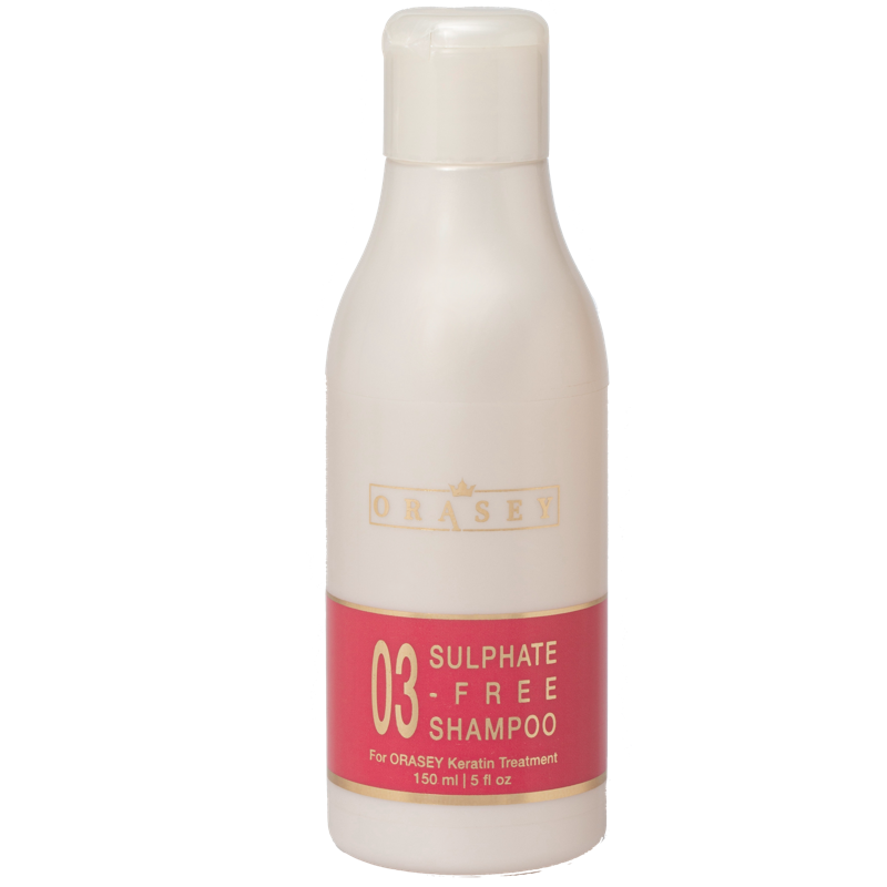 Shampoo a solfato libero di Orasey 150ml - Per capelli danneggiati e trattati